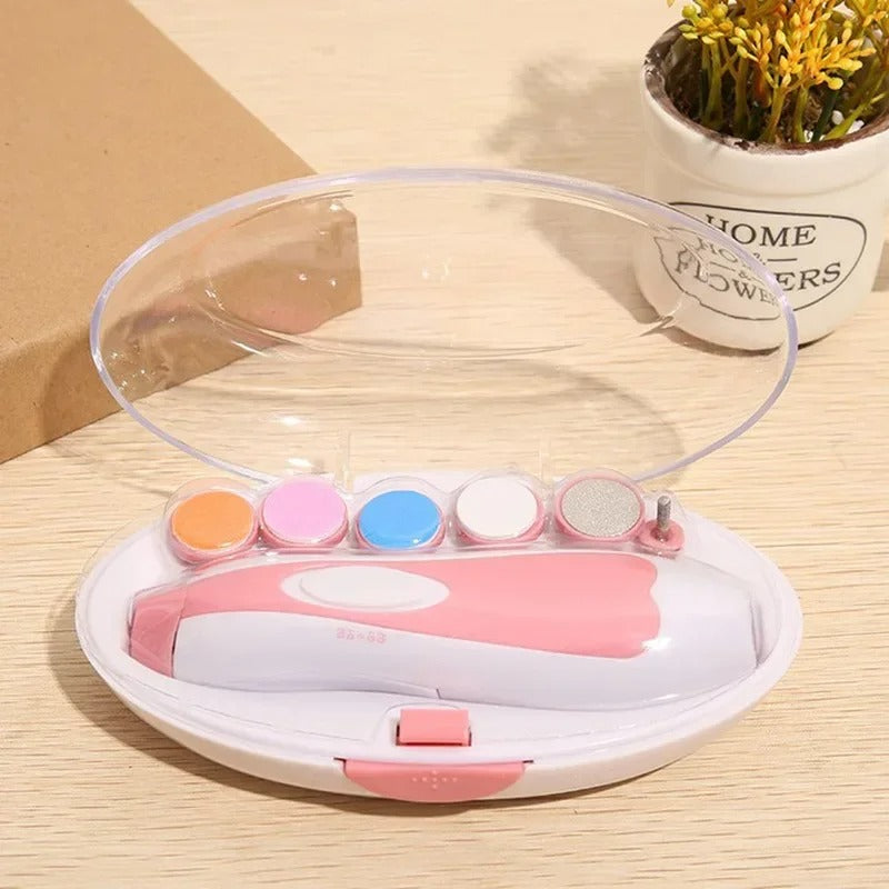 Aparador de Unhas Elétrico para Bebê BabySafe™